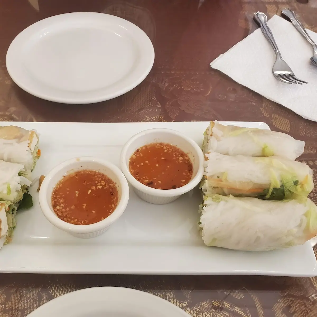 Fresh Spring Roll Appetizer