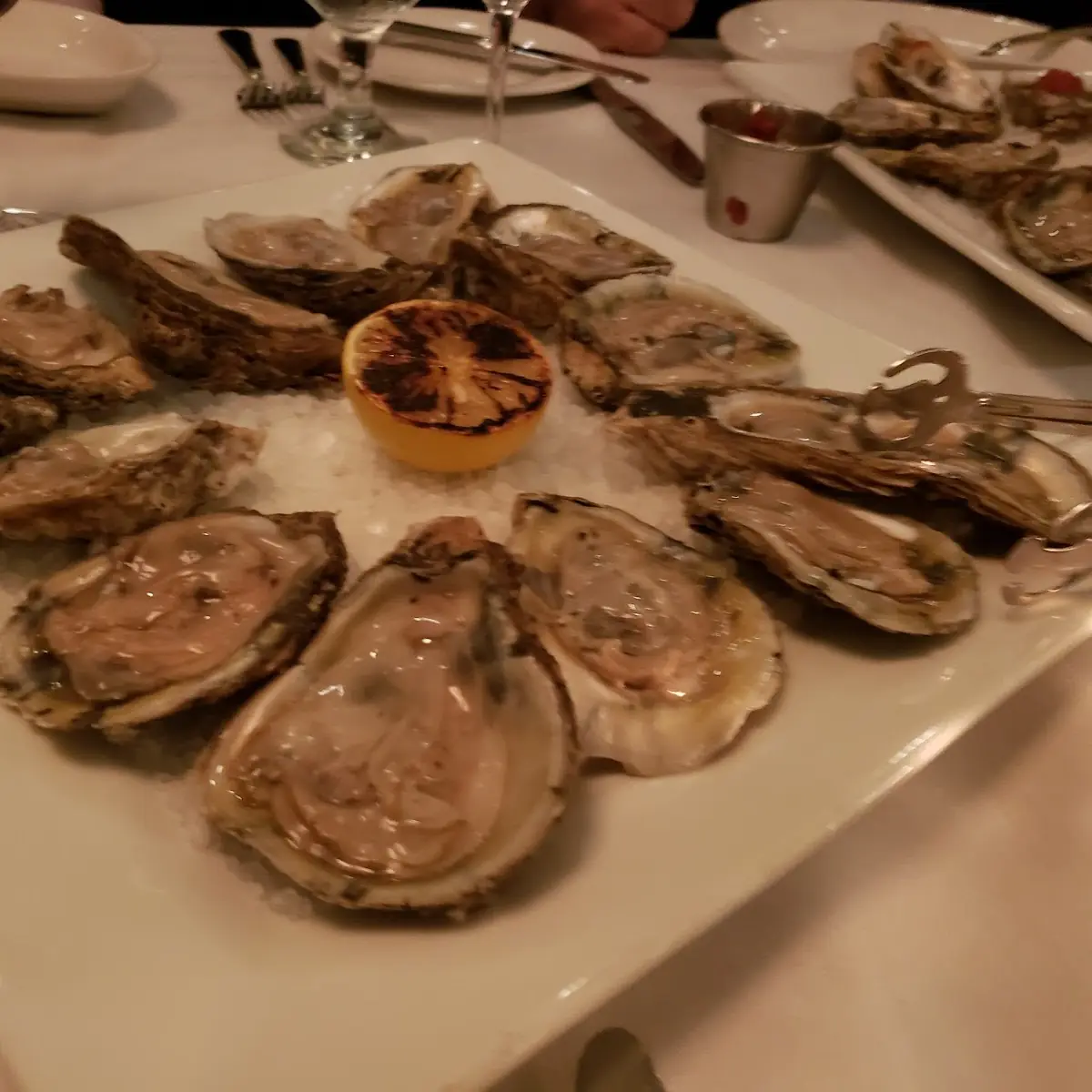 Oysters on the Half Shell