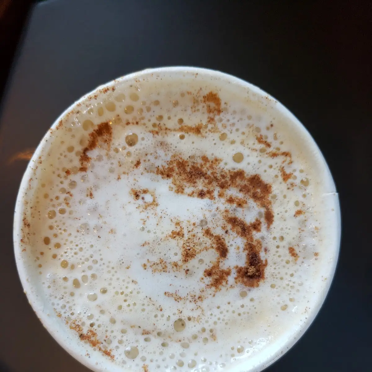 White Chocolate Mocha with Pumpkin Spice