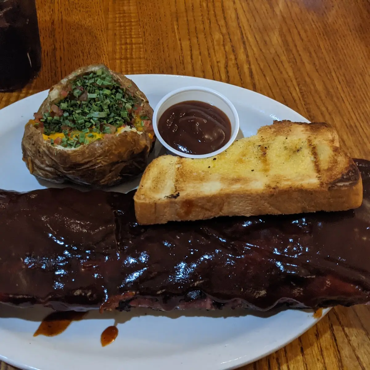 Prime Rib with Loaded Baked Potato