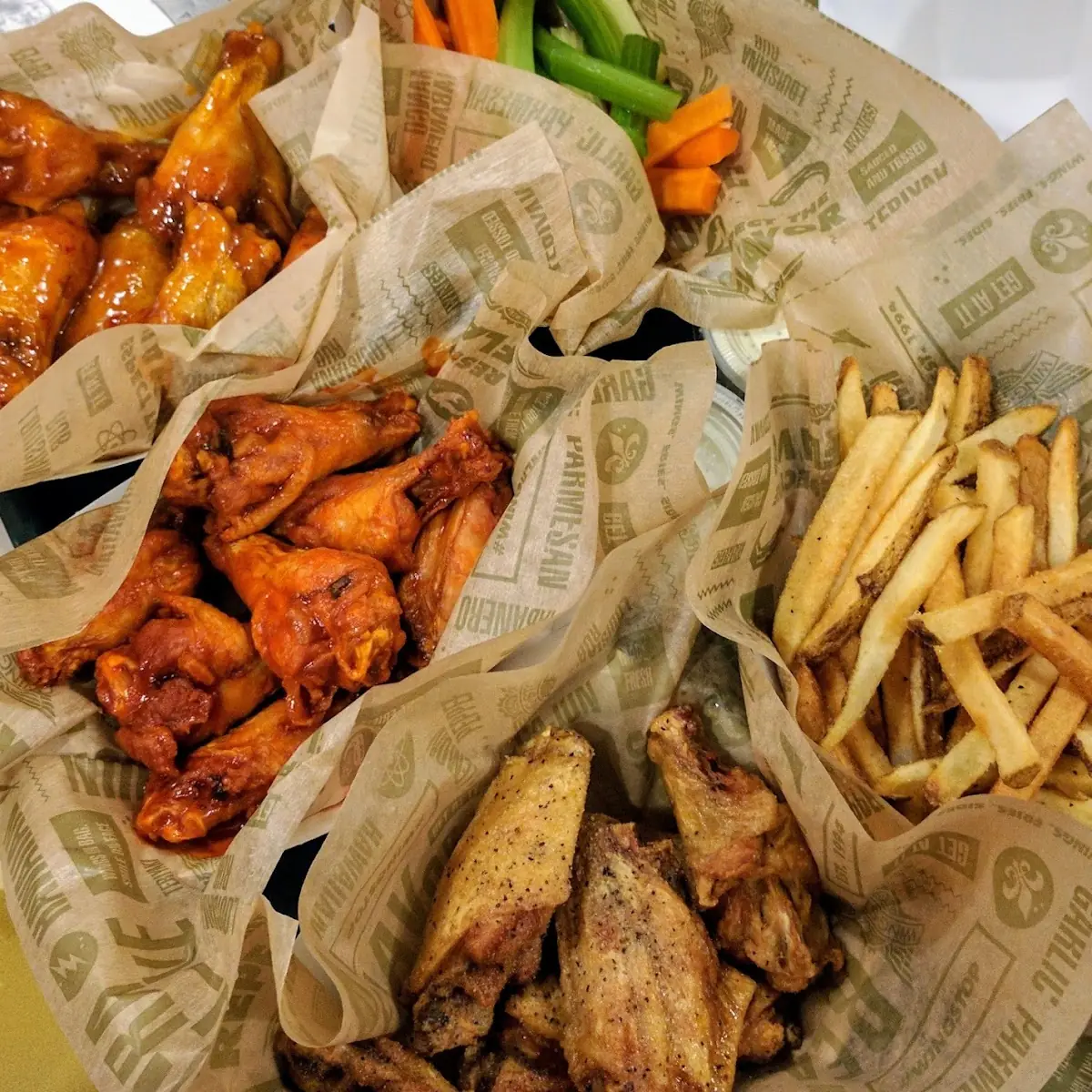 Original Hot and Lemon Pepper Wings
