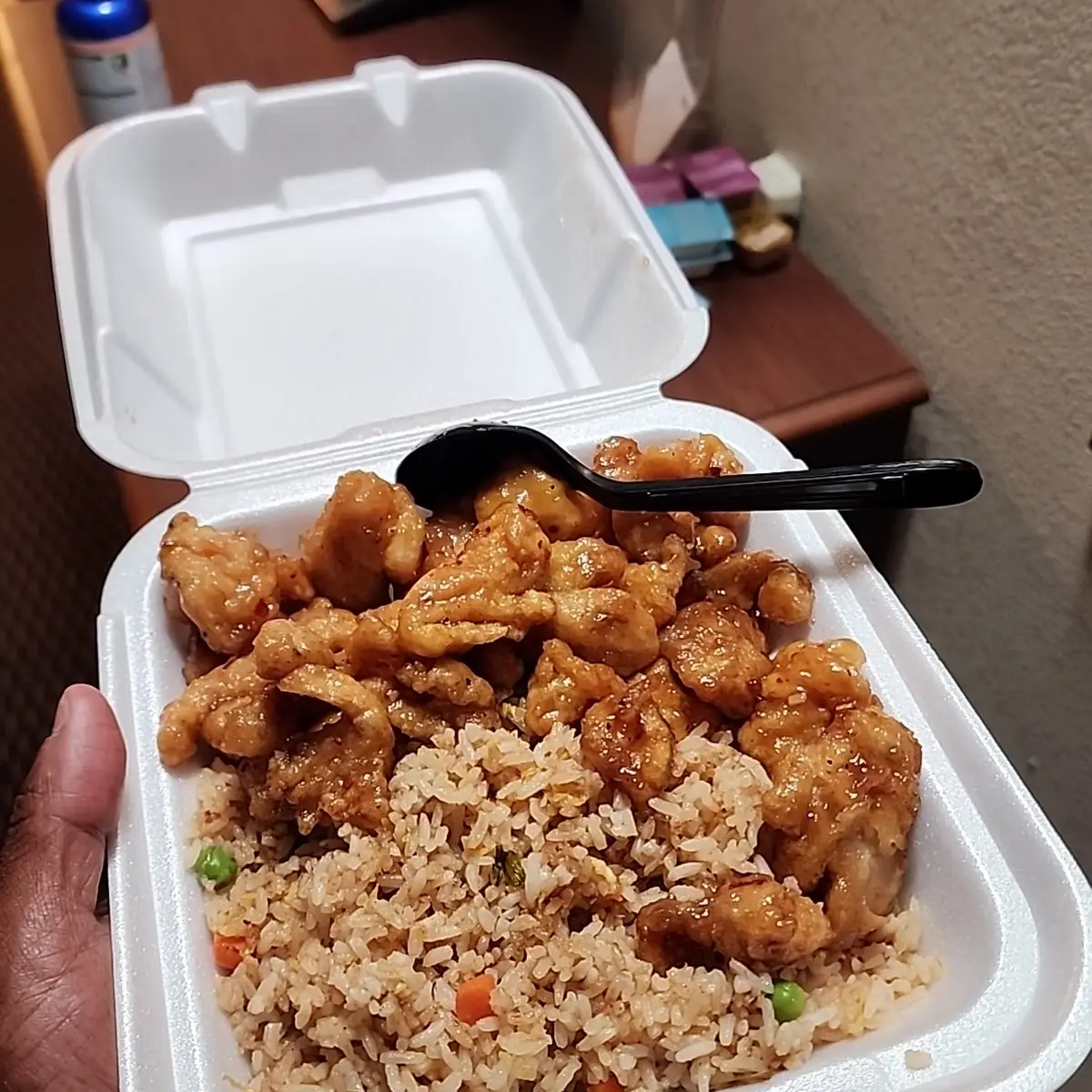 Orange Chicken and Rice