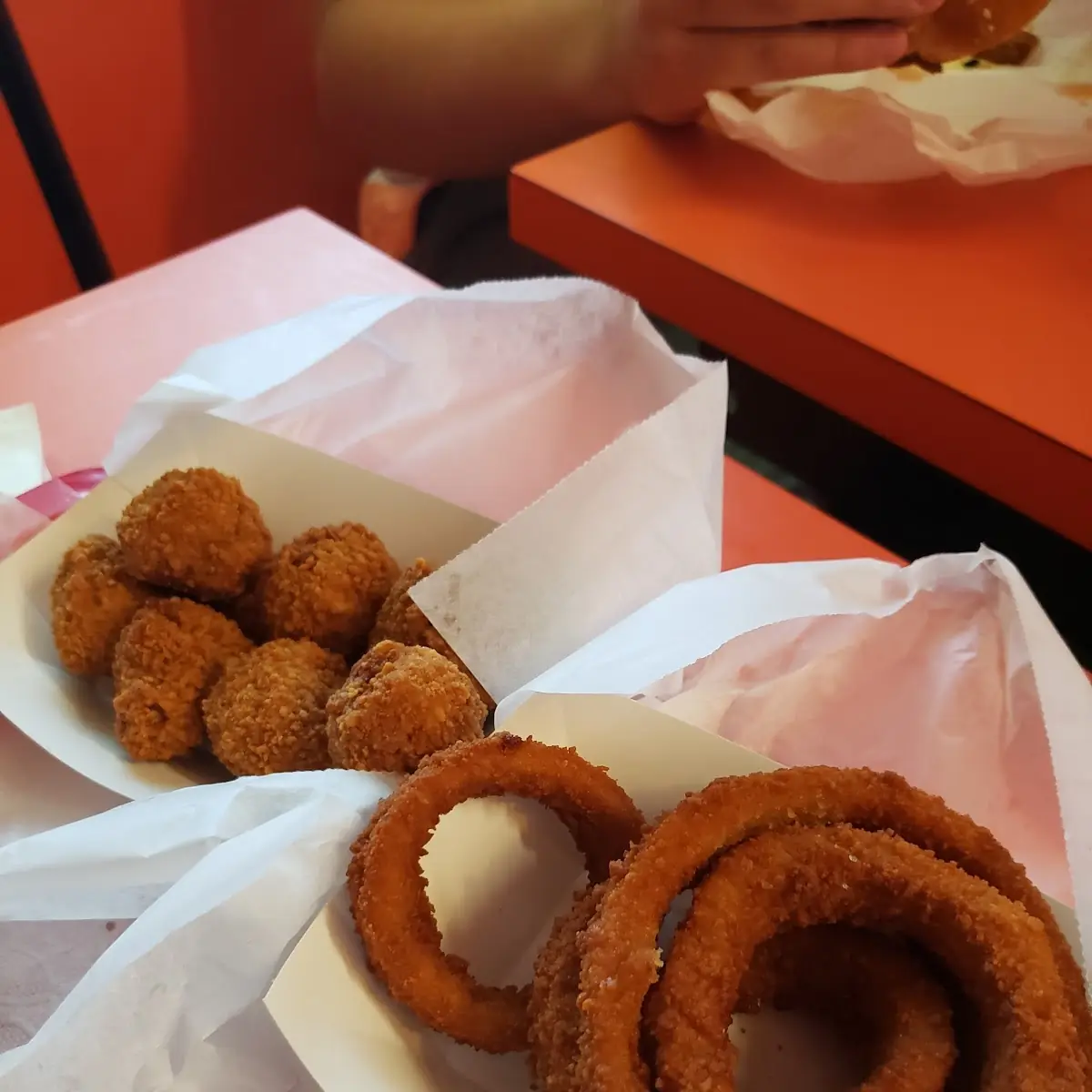 Fried Mushrooms & Onion Rings