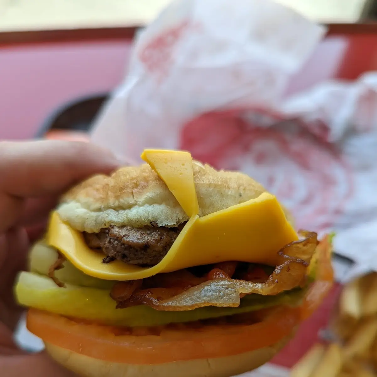 Jr Bacon Cheeseburger