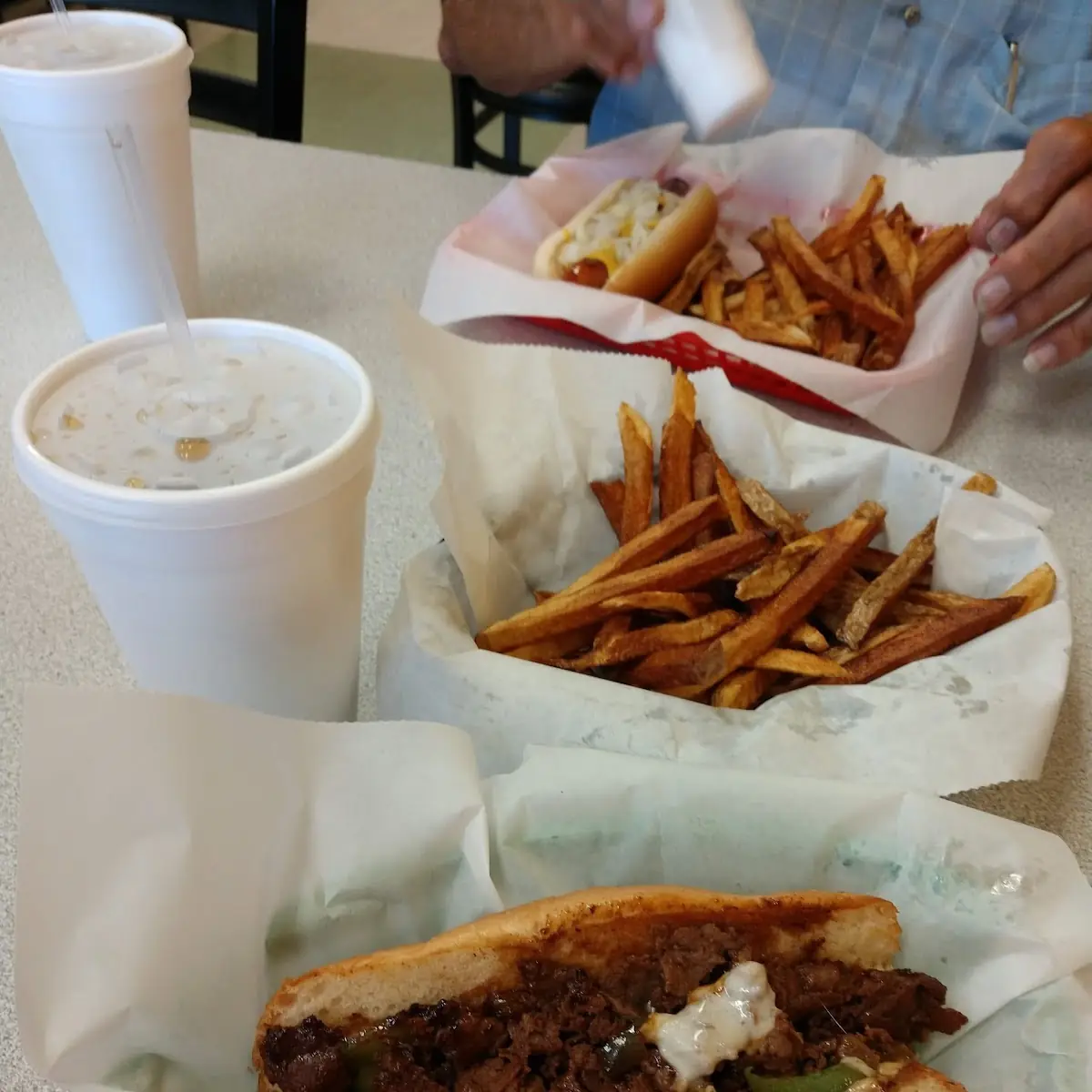 Philly Cheese Steak Sandwich