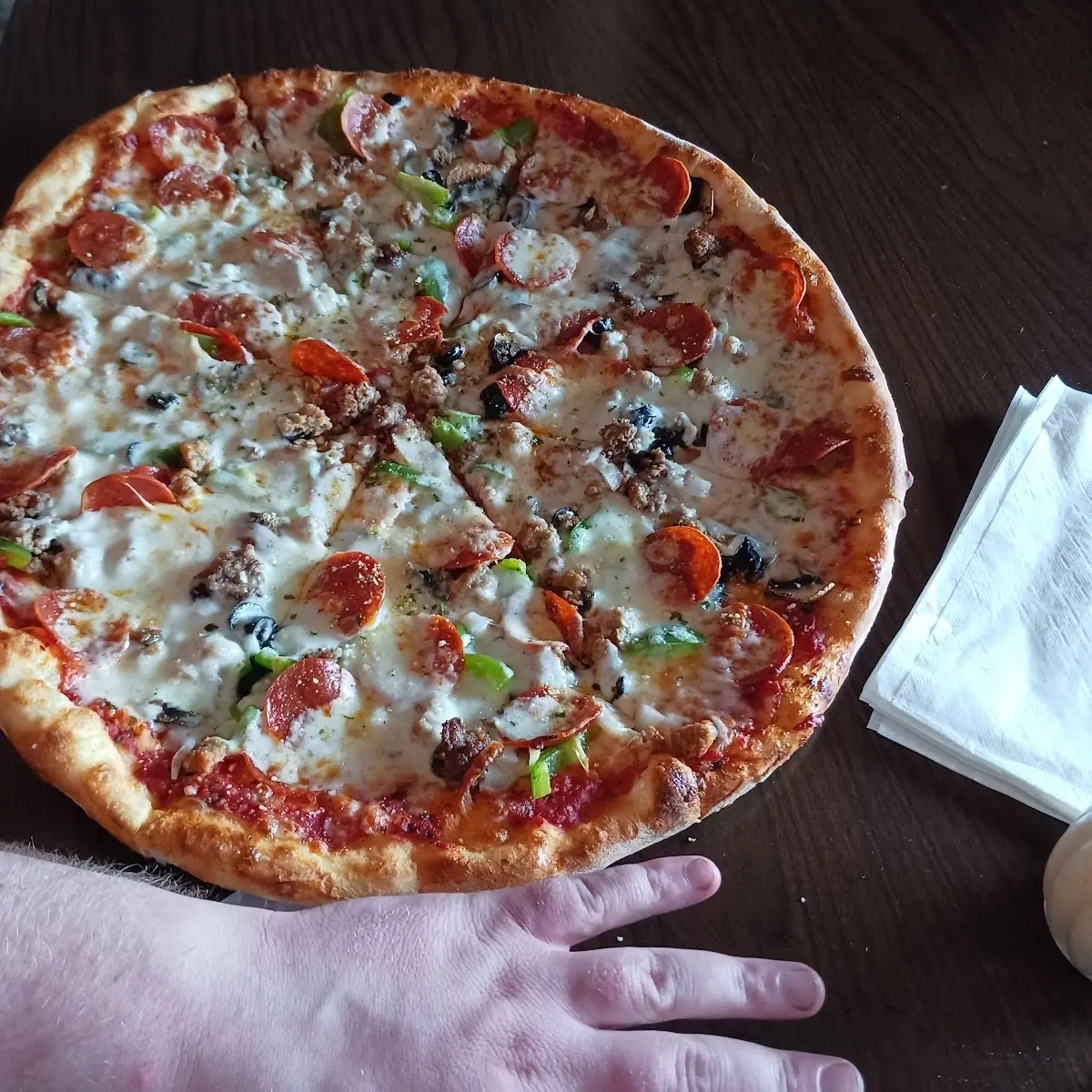Crazy Supreme Pizza