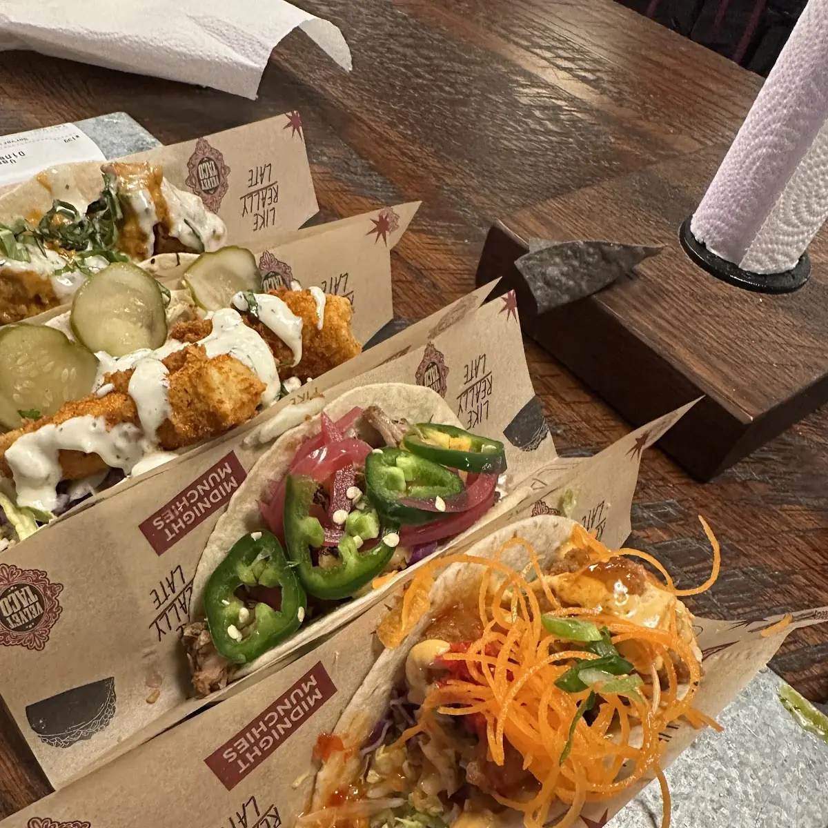 Korean Fried Rice Taco