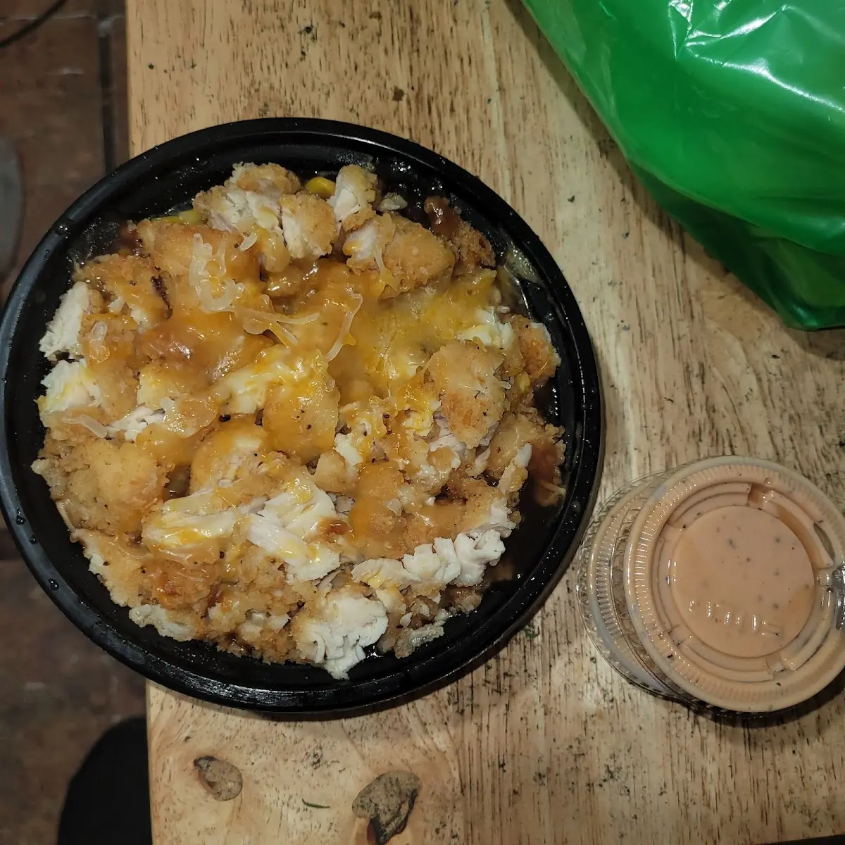 Mash Potato Chicken Bowl