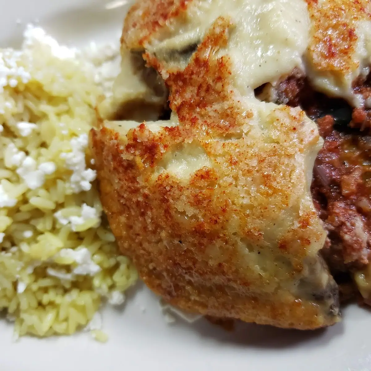 Rice with Feta Cheese
