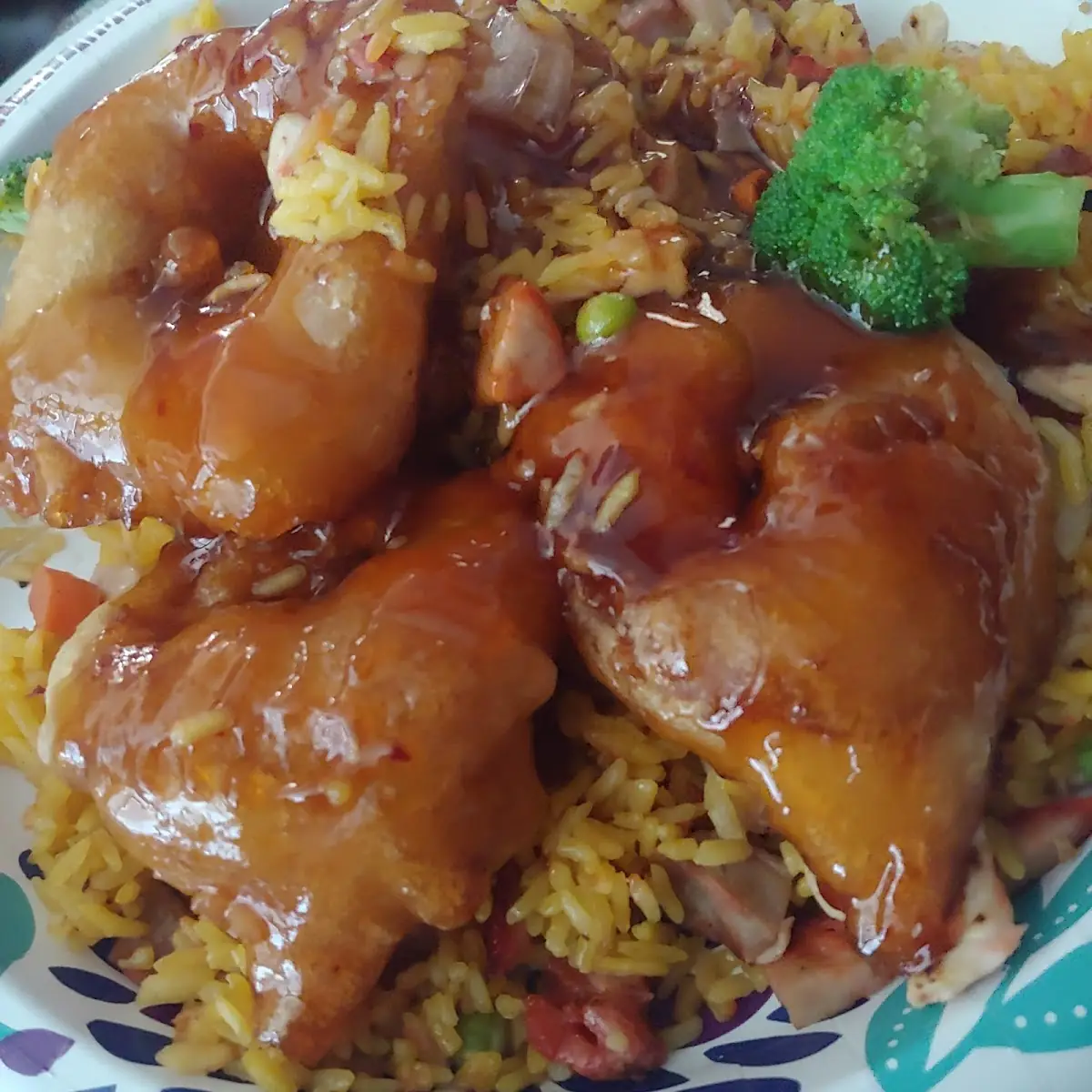 General TSO's Chicken Fried Rice