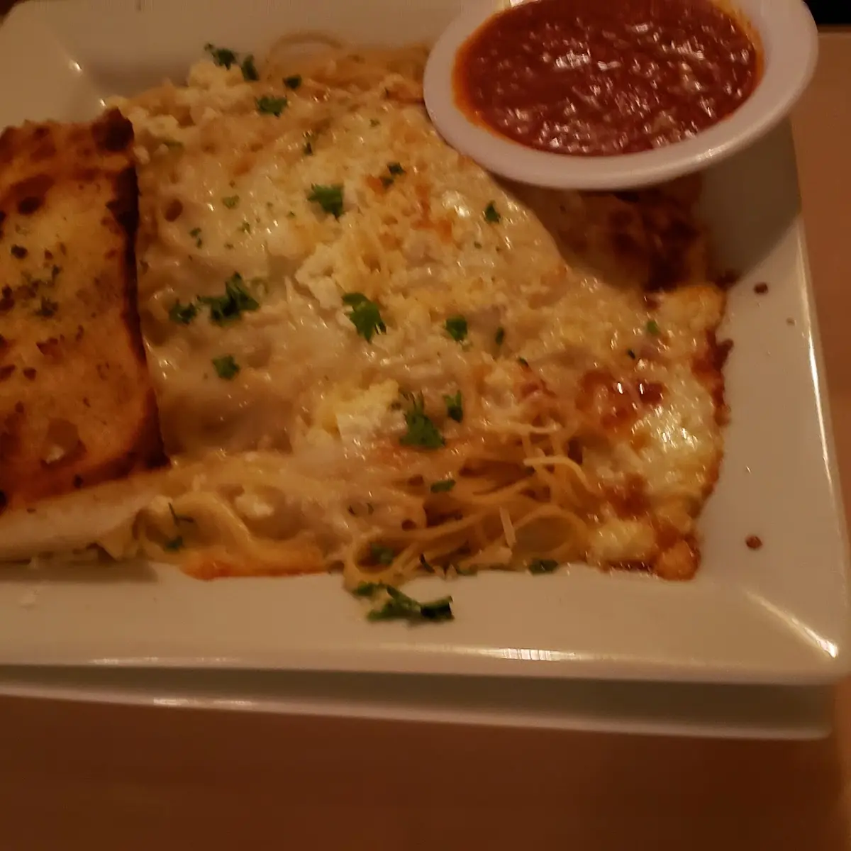 Greek Baked Spaghetti