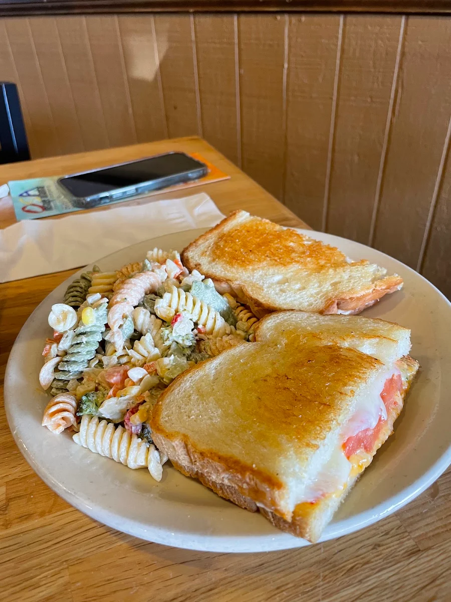 Grilled Cheese and Pasta Salad