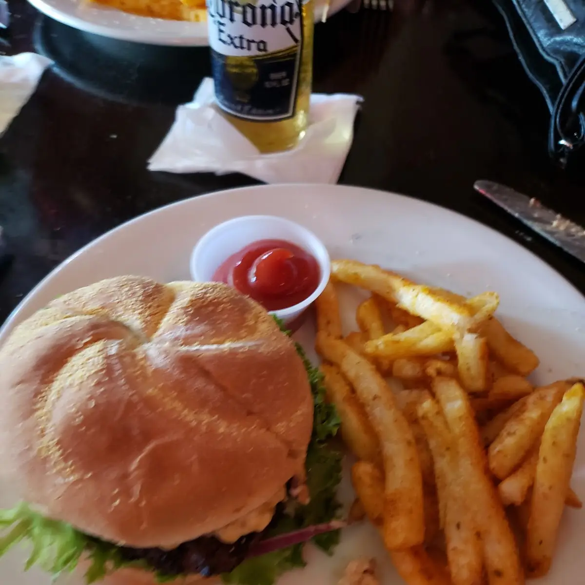 Black and Blue Burger