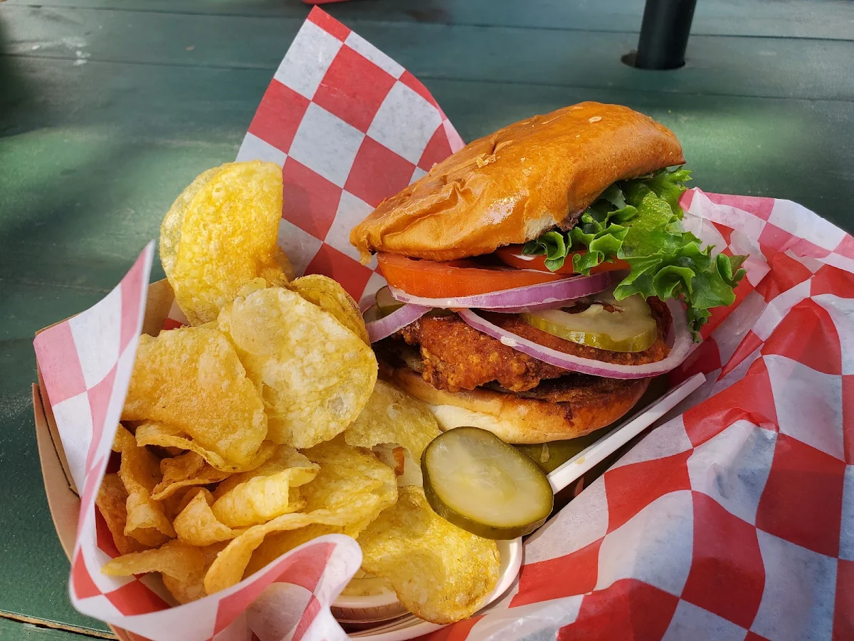 Hot Chicken Sandwich