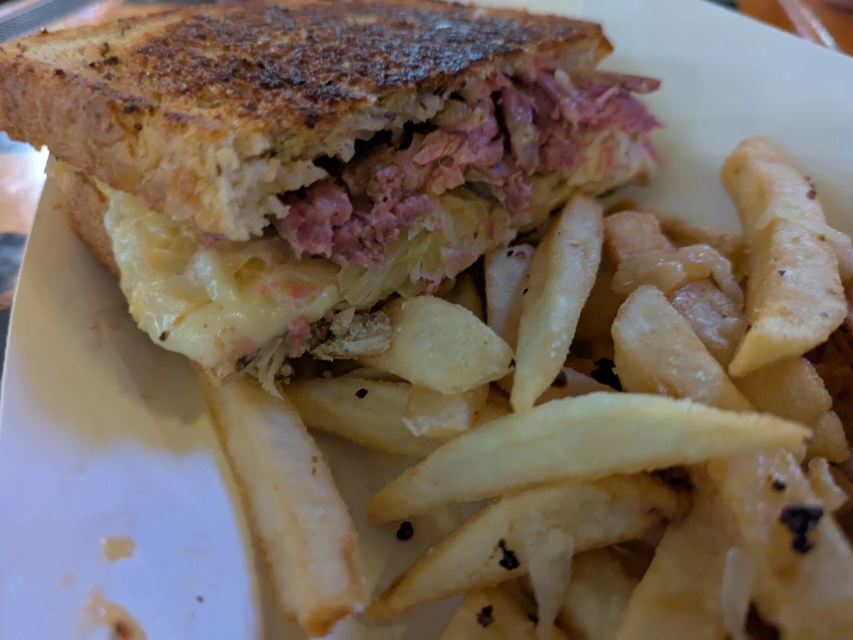 Roast Beef Sandwich with Fries