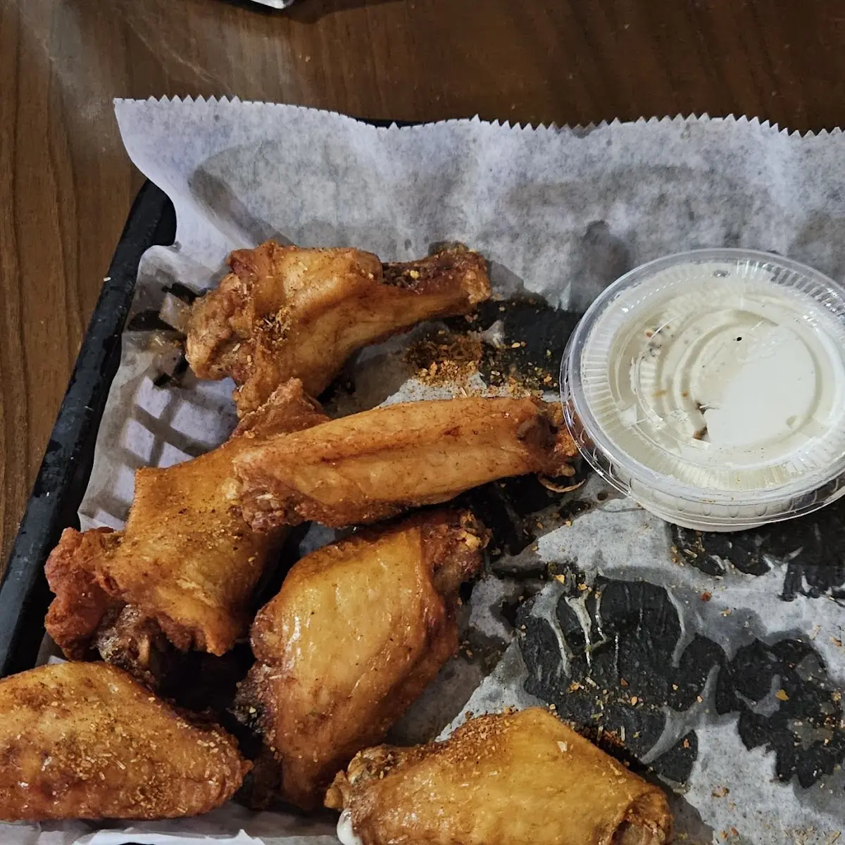 Dry Rub Cajun Wings