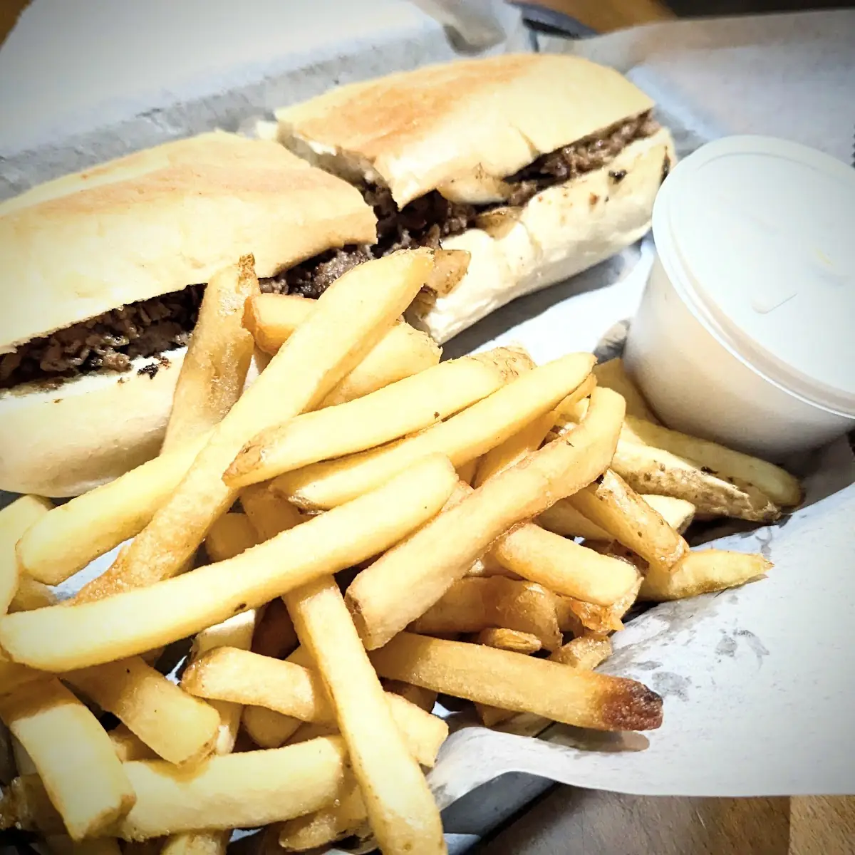 French Dip and Fries