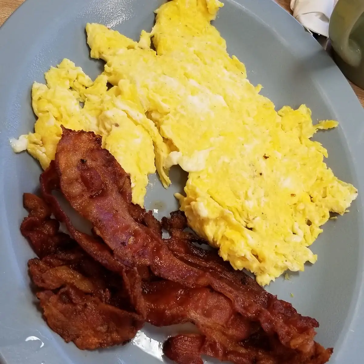 Scrambled Eggs with Bacon