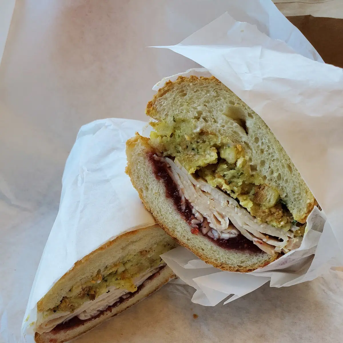 Turkey Cranberry Sandwich