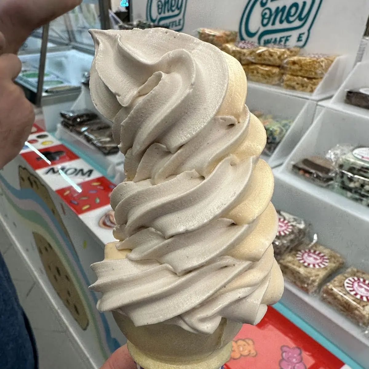 Pumpkin Swirl Soft Serve