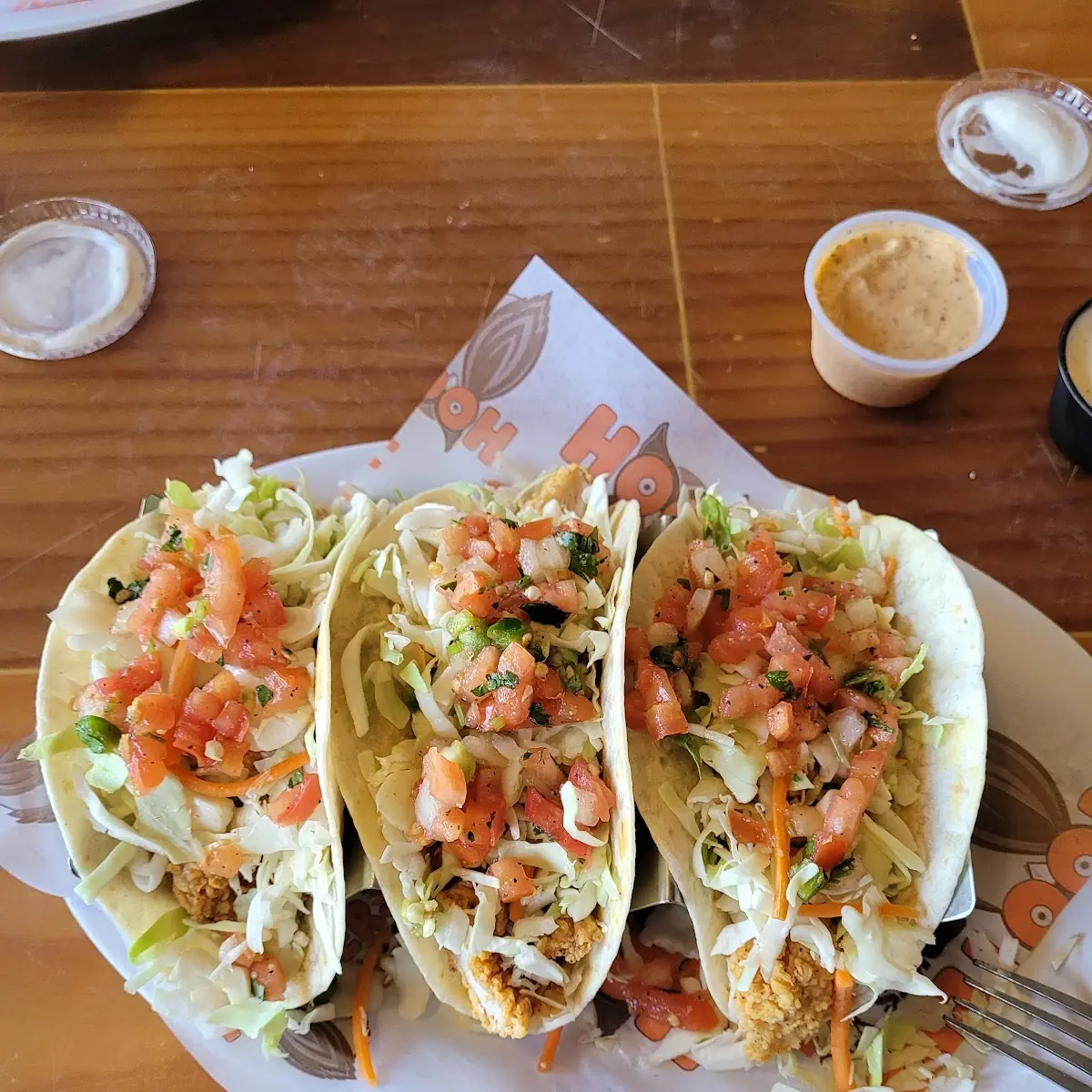 Hooters Original Buffalo Chicken Tacos