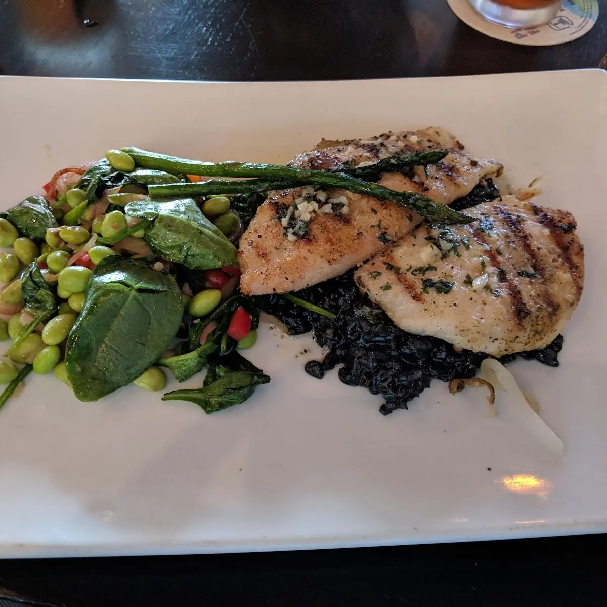 Chicken Rockefeller