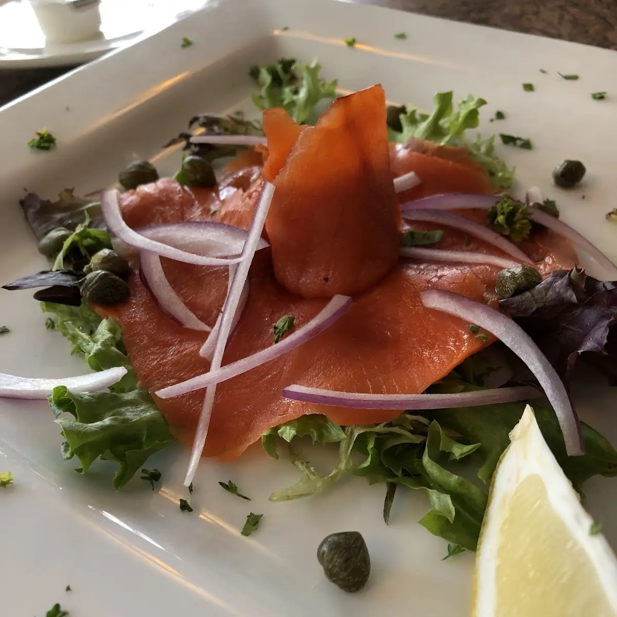 Smoked Salmon, Restaurant - Bistro LeRelais