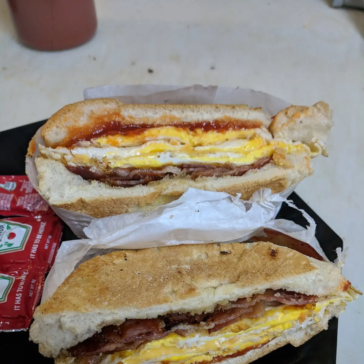 Turkey Bacon, Egg & Cheese