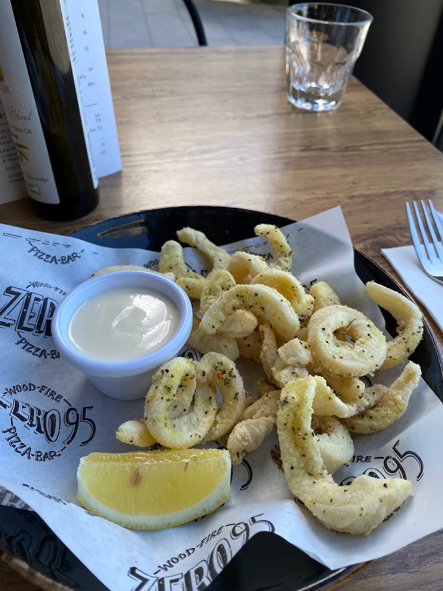 Calamari, Zero95 Pizza Bar Alphington