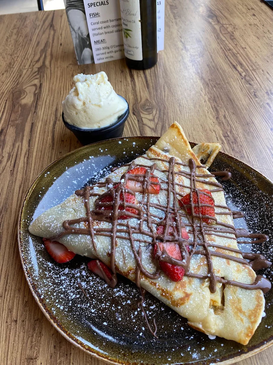 Crepe, Zero95 Pizza Bar Alphington