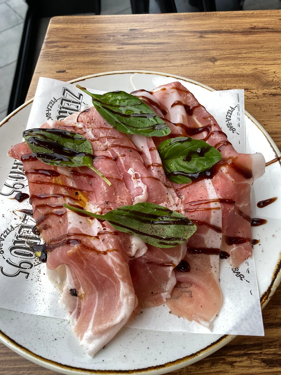 Prosciutto and Melon, Zero95 Pizza Bar Alphington