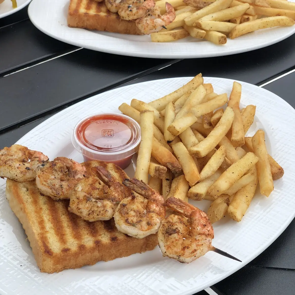 Grilled Shrimp with Texas Toast
