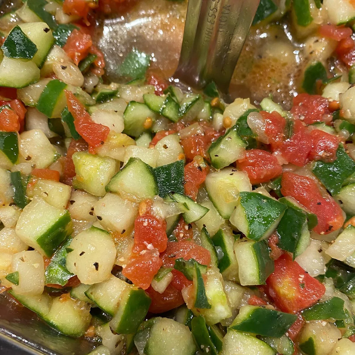 Tomato-Cucumber Salad