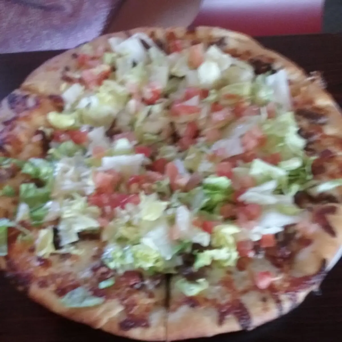 Taco Salad Taco Pizza
