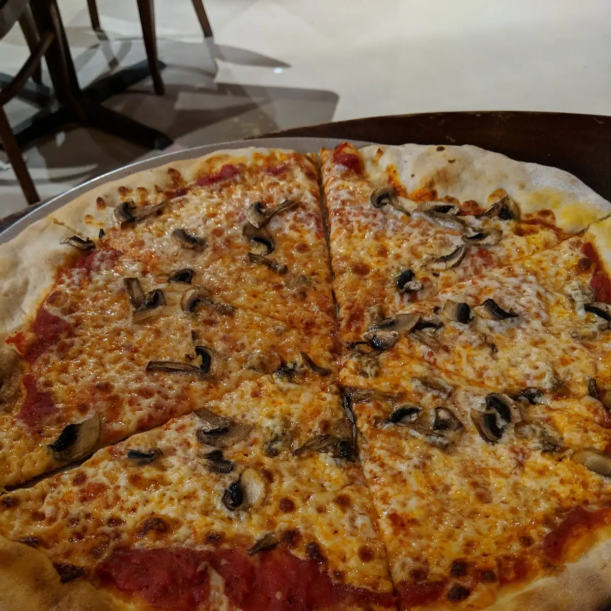 Build Your Own Mushroom Pizza
