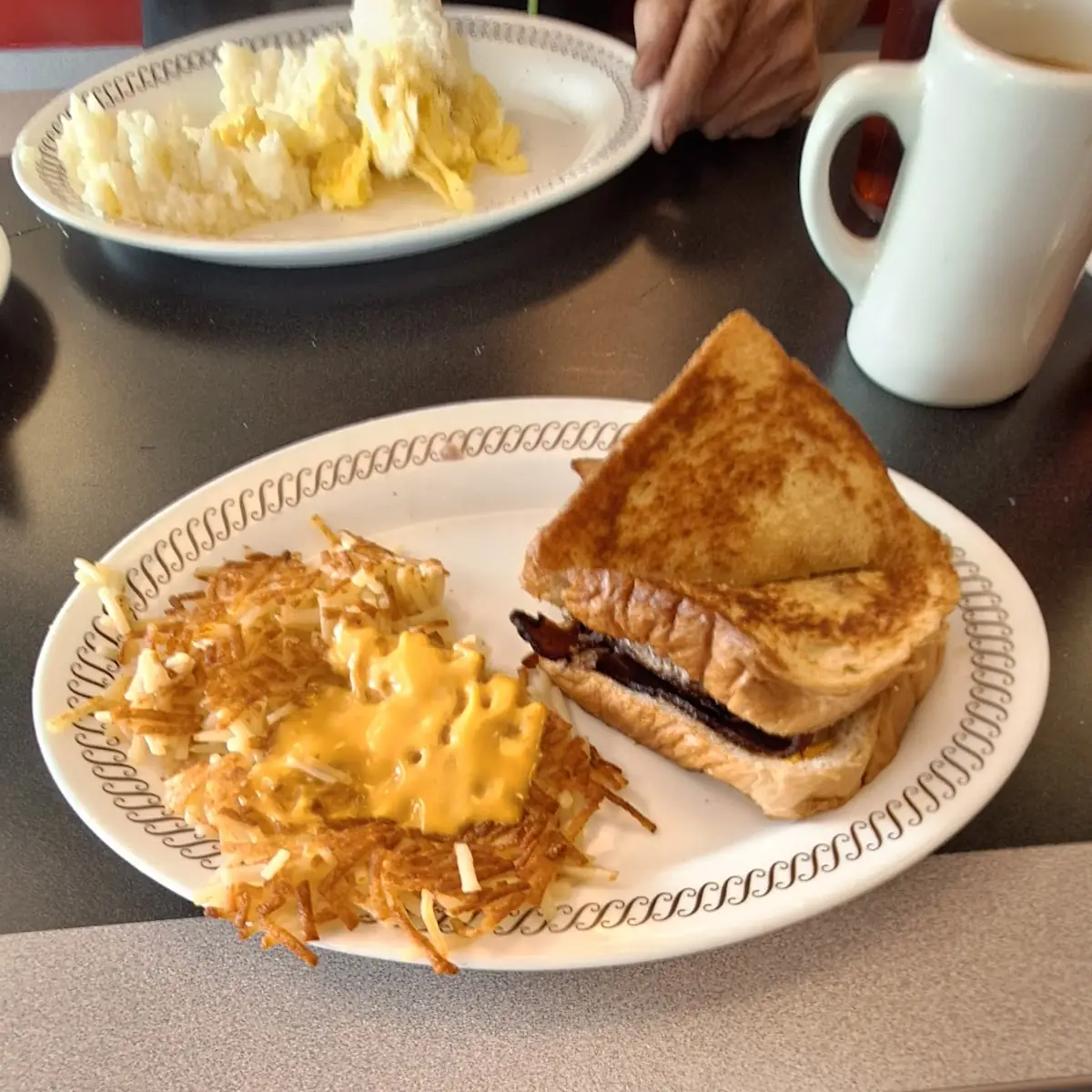 Egg & Cheese Melt Plate