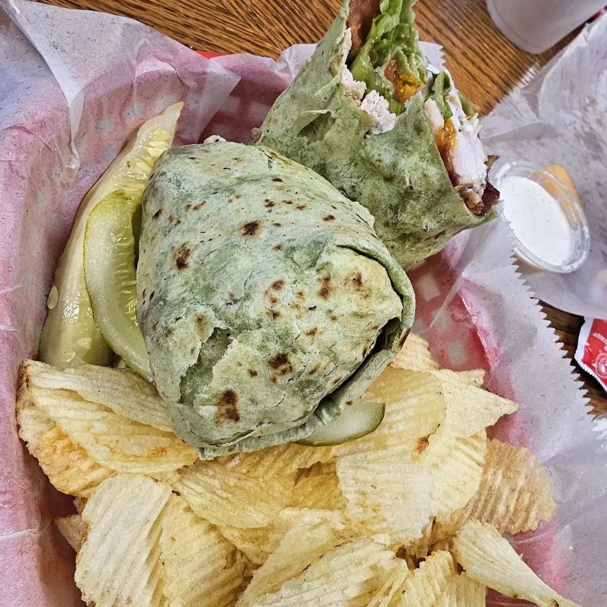 Chicken Bacon Ranch Wrap