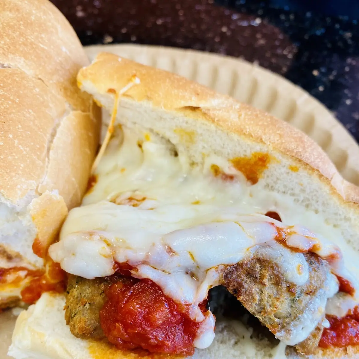 Meatball Parm Panini