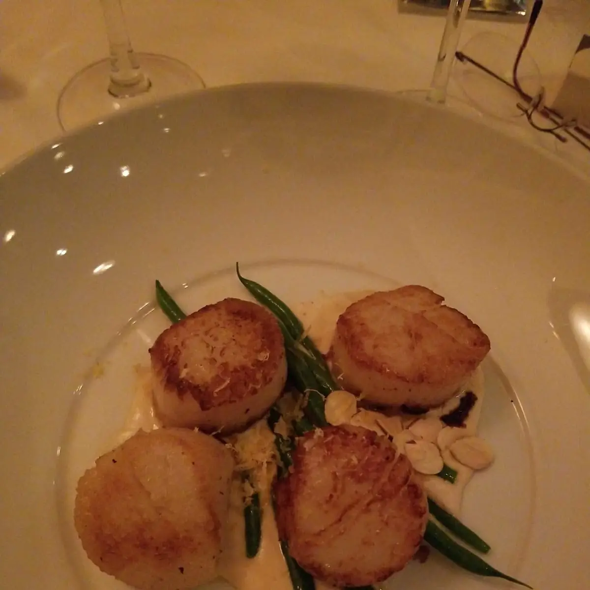 Pan Seared Sea Scallops