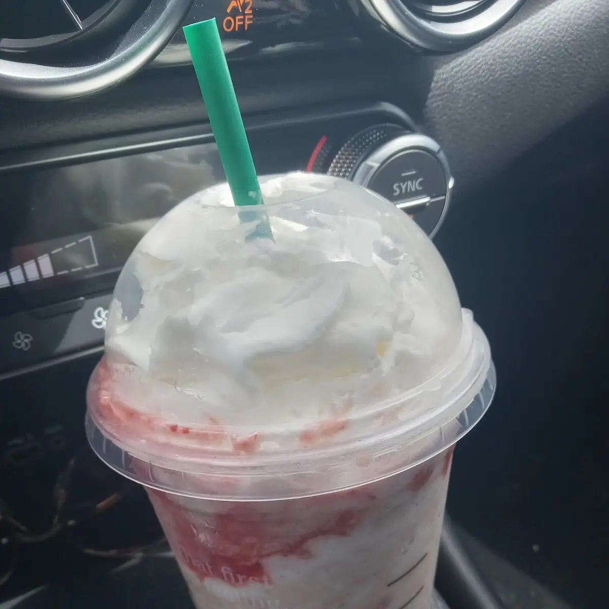Strawberry Crème Frappuccino Blended Beverage