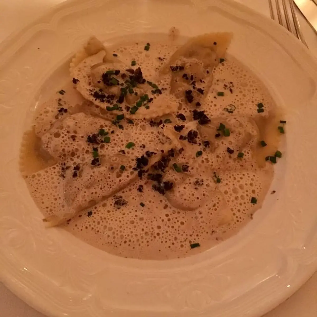 Porcini Mushroom Ravioli - Piemonte