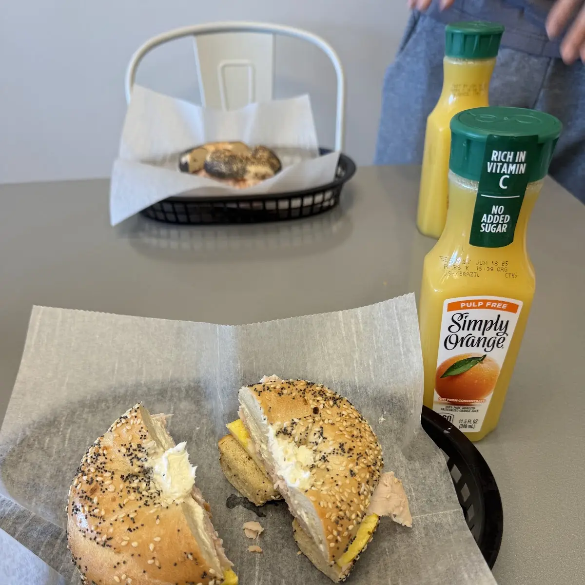 Hungry Man Breakfast Sandwich