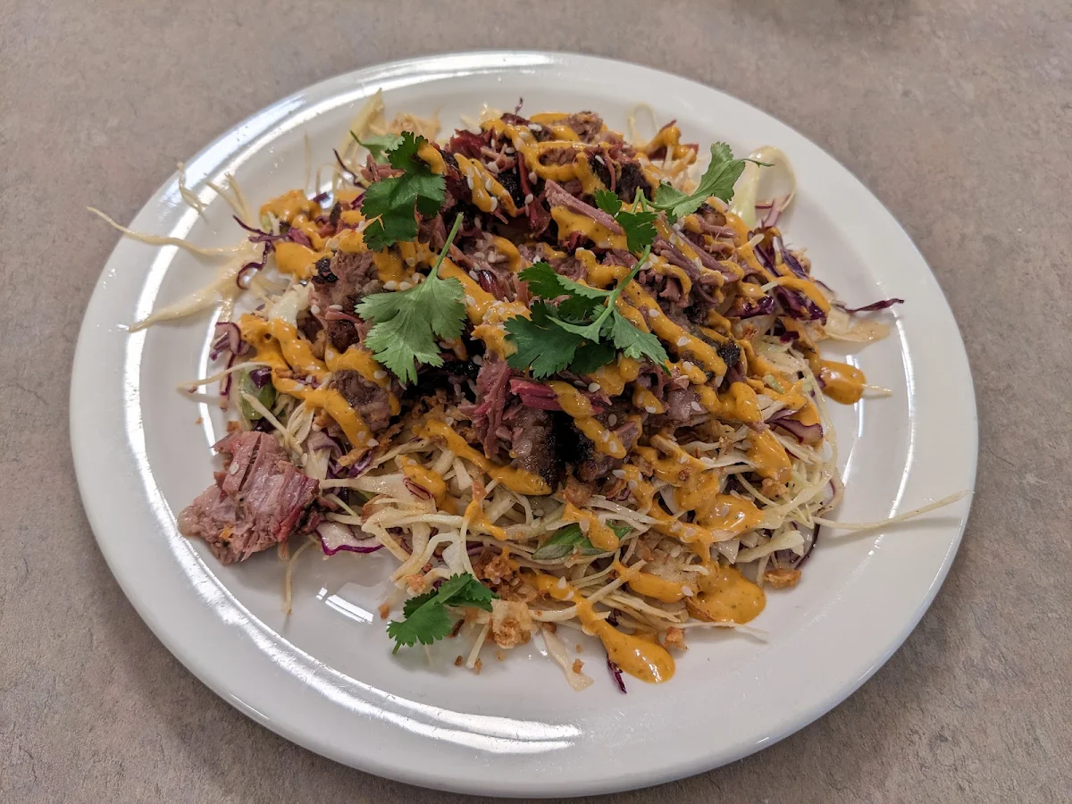 Brisket Bahn MI Salad, Bud's BBQ