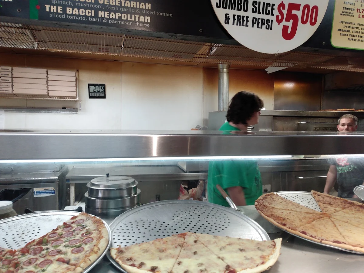 Sausage Pizza Slice