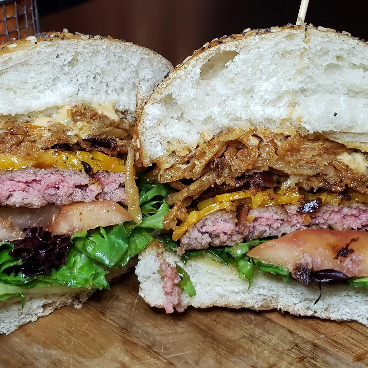 Whiskey BBQ Burger