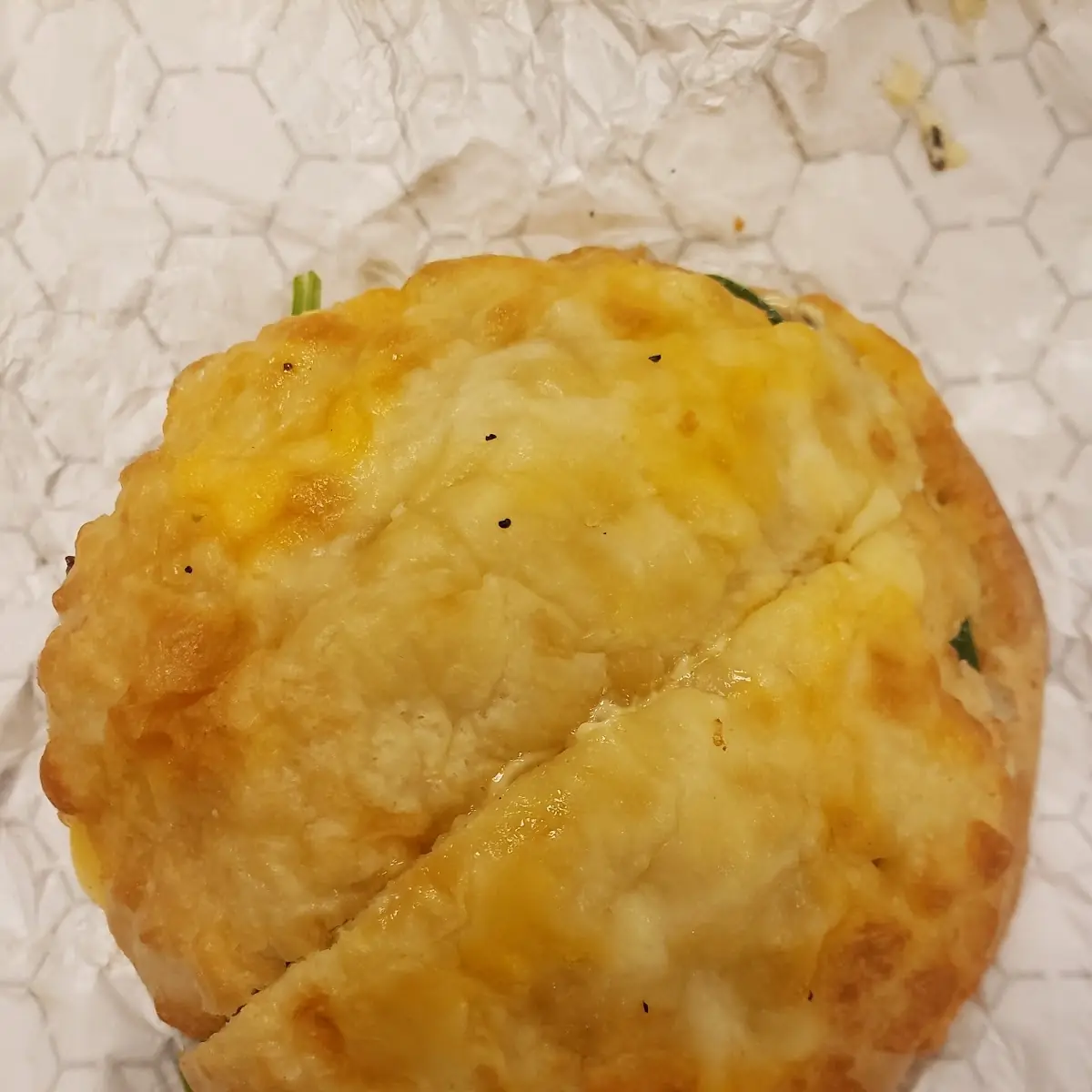 All Nighter on Six Cheese Bagel