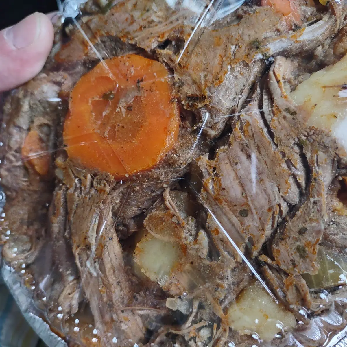 Beef Stew with Yellow Rice