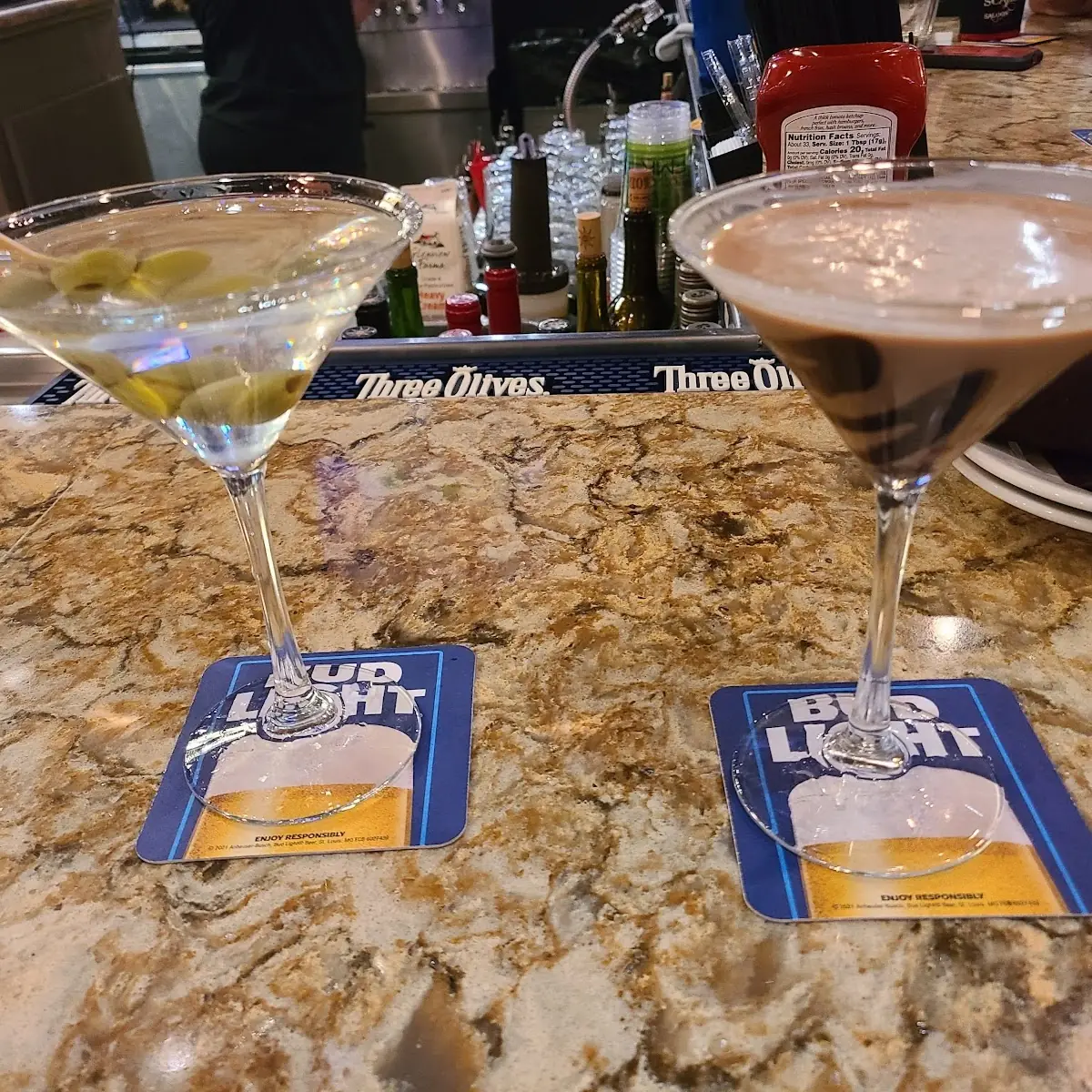 Chocolate Martini & Vodka Martini Monday All Day Special