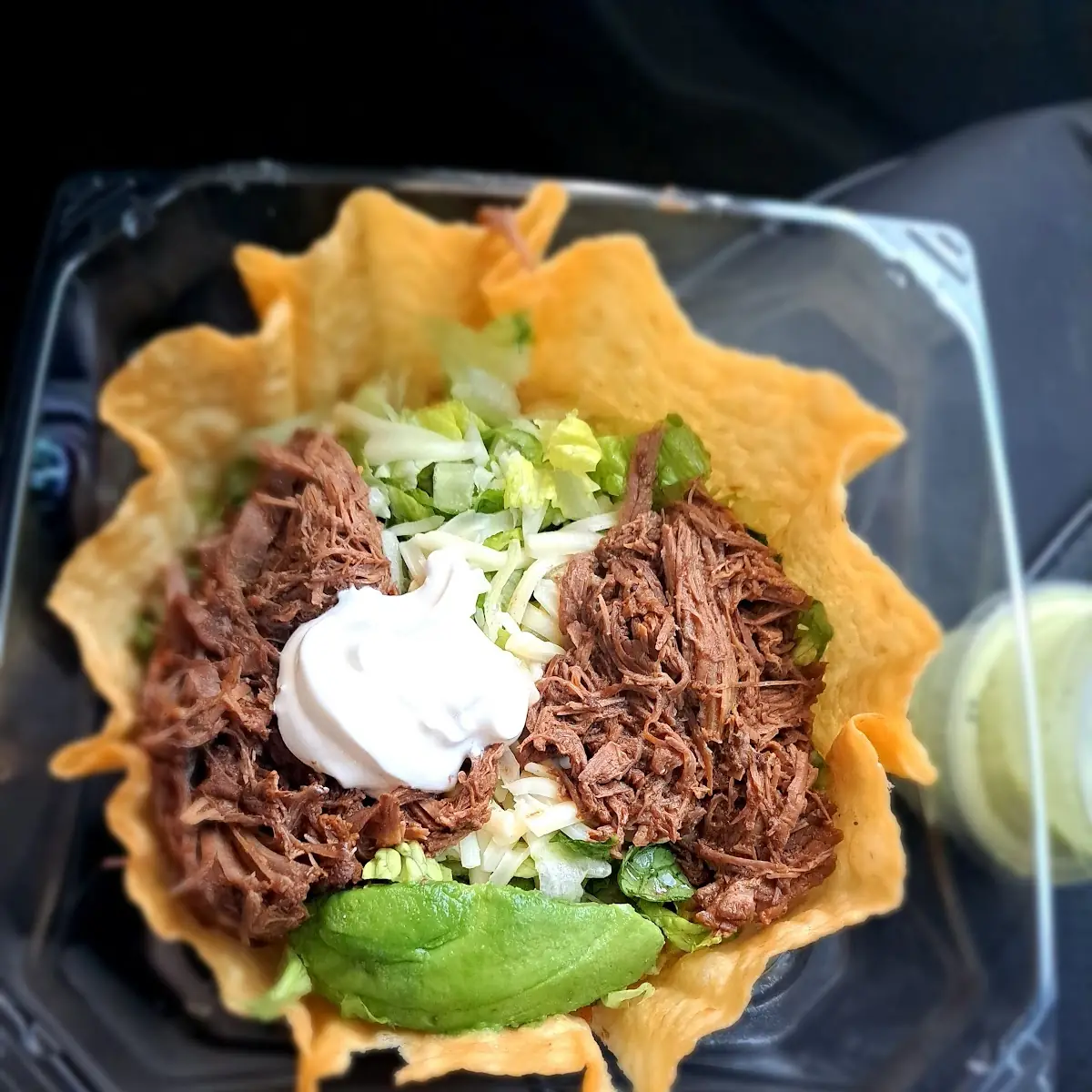 Double Beef Taco Salad