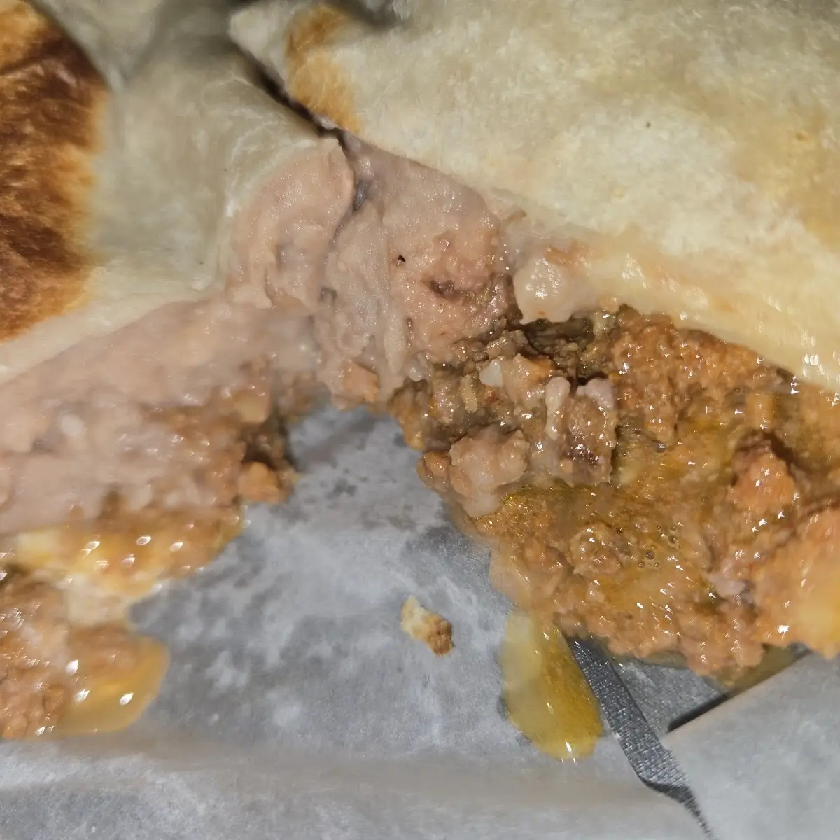 Ground Beef Burrito